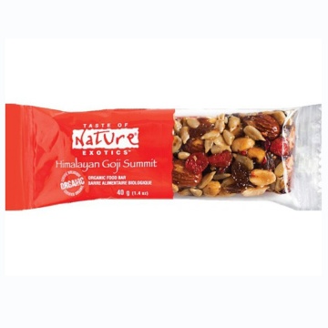 Baton bio cu goji (fara zahar, gluten, vegan) 40g - Taste of Nature