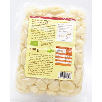 ECO Gnocchi din cartofi si quinoa fără gluten Fior di Loto 400g - Img 3