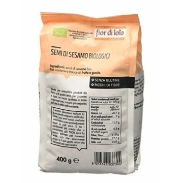 ECO Seminte de susan, fara gluten, Fior di Loto 400g - Img 2