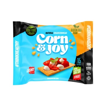 Felii de paine din Porumb extrudat LIGHT (fara zahar, fara gluten, vegan) 100g - Corn&Joy