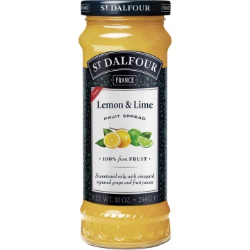 Gem de LAMAIE SI LIME (fara zahar, fara gluten) 284g - ST.DALFOUR