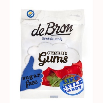 Jeleuri cu aroma de cirese (fara zahar, fara gluten) 90g - DeBron