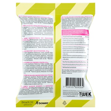 Jeleuri VEGAN VIBE cu aroma de MAR, PIERSICA, FRUCTE DE PADURE cu Stevia (fara zahar, fara gluten) 80g - TWEEK - Img 2