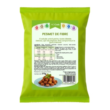 Pesmet (fara carbohidrati, fara gluten) 375g - NoCarb