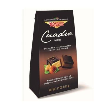 Praline de ciocolata cu Alune de Padure si Cacao (fara gluten) 150g - Novi
