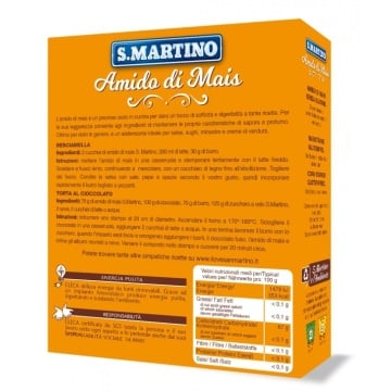 Amidon de porumb fara gluten, vegan, S.Matino 180g - Img 3