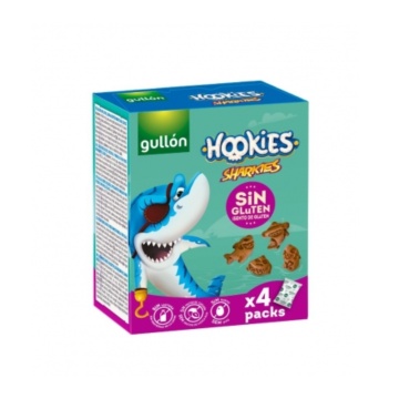 Biscuiti Sharkies cu cacao (fara gluten, fara lactoza, vegan) 160g - Gullon
