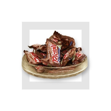 Bomboane dietetice cu gust de ciocolata si frisca (fara zahar, gluten) 65g - Pictolin - Img 3