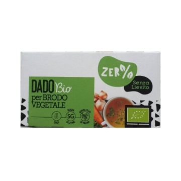 ECO Cuburi vegetale pentru supa, fara gluten, fara drojdie, (6 cuburi) Fior di Loto 66g