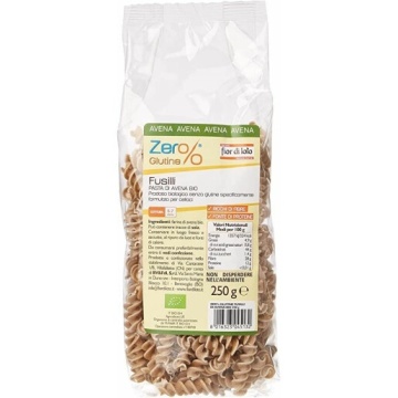 ECO Paste Fusilli din ovaz, fara gluten, Fior di Loto 250g - Img 2
