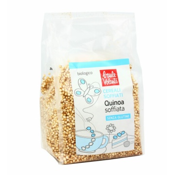 ECO Quinoa expandata, fara gluten, Baule Volante 125g