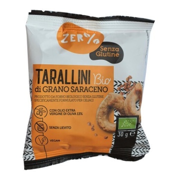 ECO Snack Tarallini de hrisca, fara gluten, fara drojdie, Zer% Glutine 30g