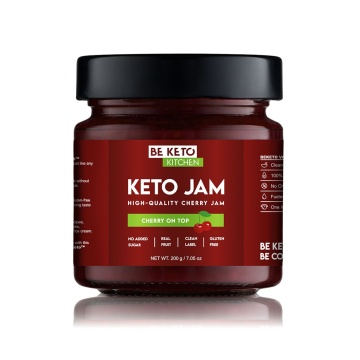 Gem keto cu Cireșe (fara zahar, cu Stevia) 200g - BE KETO