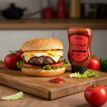 KETO Ketchup ( fara zahar, vegan) 470g - Be keto - Img 2