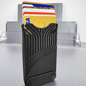 Portofel pentru carduri cu mecanism de ridicare – printat 3D