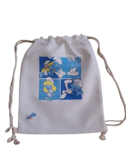 Rucsac personalizat - Ștrumfi