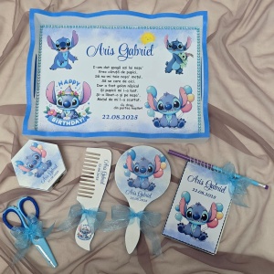 Set moț băieți personalizat – Stitch