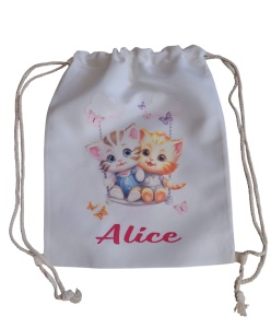 Rucsac personalizat - Pisicuțe