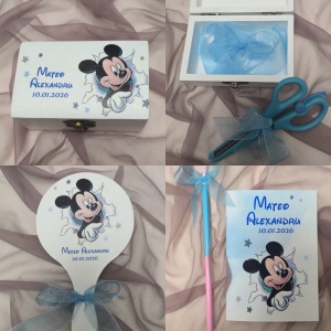 Set moț băieți personalizat – Mickey - Img 4