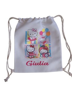Rucsac personalizat - Hello Kitty
