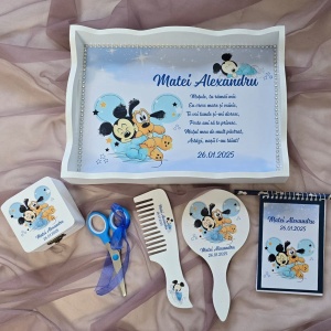 Set moț băieți personalizat – Baby Mickey