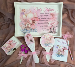 Set moț fete personalizat Zâne