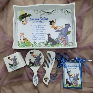 Set moț băieți personalizat – Cartea Junglei