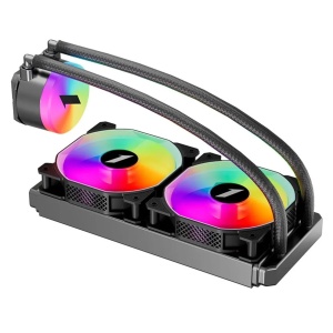Cooler Procesor 1stPlayer Thunderstorm TS2 240 black, aRGB, compatibil AMD/Intel, negru