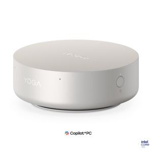 Desktop Consumer Lenovo Yoga Mini 01IPH11 cu procesor Intel Core Ultra 5 325 pana la 4.5 GHz, 32 GB LPDDR5X, 512GB SSD, Intel Integrated Graphics, Fara OS, White, 3 ani Garantie