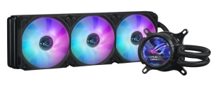Cooler CPU ASUS ROG Strix LC III 360 ARGB LCD BLACK 3x Fan Slots 120mm, Speed: 800-2200 RPM, 36dB, Intel: LGA 1700, 1200, 115x, AMD: AM5,AM4