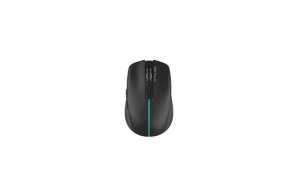 Mouse Serioux Flicker 212, Wireless, Negru, senzor: Optic, DPI: 800/ 1200/ 1600, conexiune: Dongle USB 2,4 GHz, banda de frecventa: 2,4 GHz, baterie integrată litiu de 500 mAh, banda LED, cerințe OS: Win, Mac, Vista