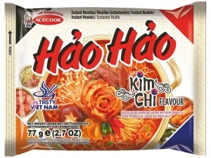Hao Hao Taitei Instant cu Kimchi 77g - Img 2