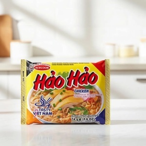 Hao Hao Supa Instant cu aroma de Pui 74g