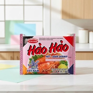 Hao Hao Taitei cu aroma de creveti Acrisori si Iuti 85 g