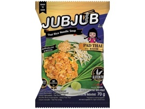 JUBJUB Supa instant cu taitei din orez cu aroma Pad Thai 70g - Img 2