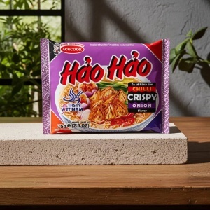 Hao Hao Supa Instant cu Chili si Ceapa Crocanta