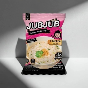 JUBJUB Supa instant cu Taitei din Orez cu Pui 70g