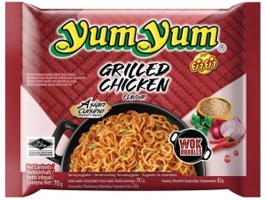 Yum Yum Supa instant cu Pui la gratar 70g - Img 2