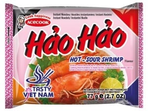 Hao Hao Taitei cu aroma de creveti Acrisori si Iuti 85 g - Img 2