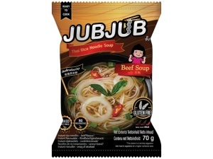 JUBJUB Supa instant cu Taitei din Orez cu aroma de Vita 70g - Img 2