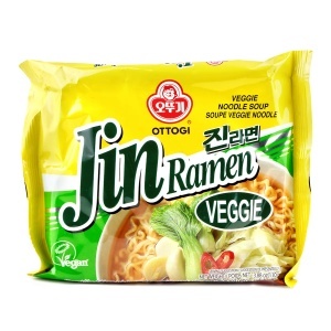 OTTOGI Taitei instant Ramen Jin cu Legume 110g - Img 2
