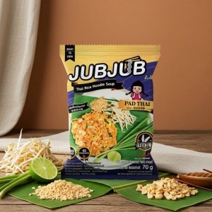 JUBJUB Supa instant cu taitei din orez cu aroma Pad Thai 70g