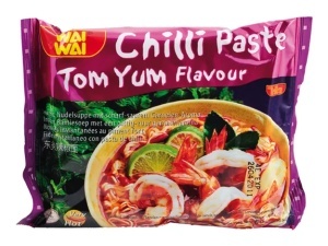 Wai Wai Supa Instant Tom Yum cu Chilli 60g - Img 2