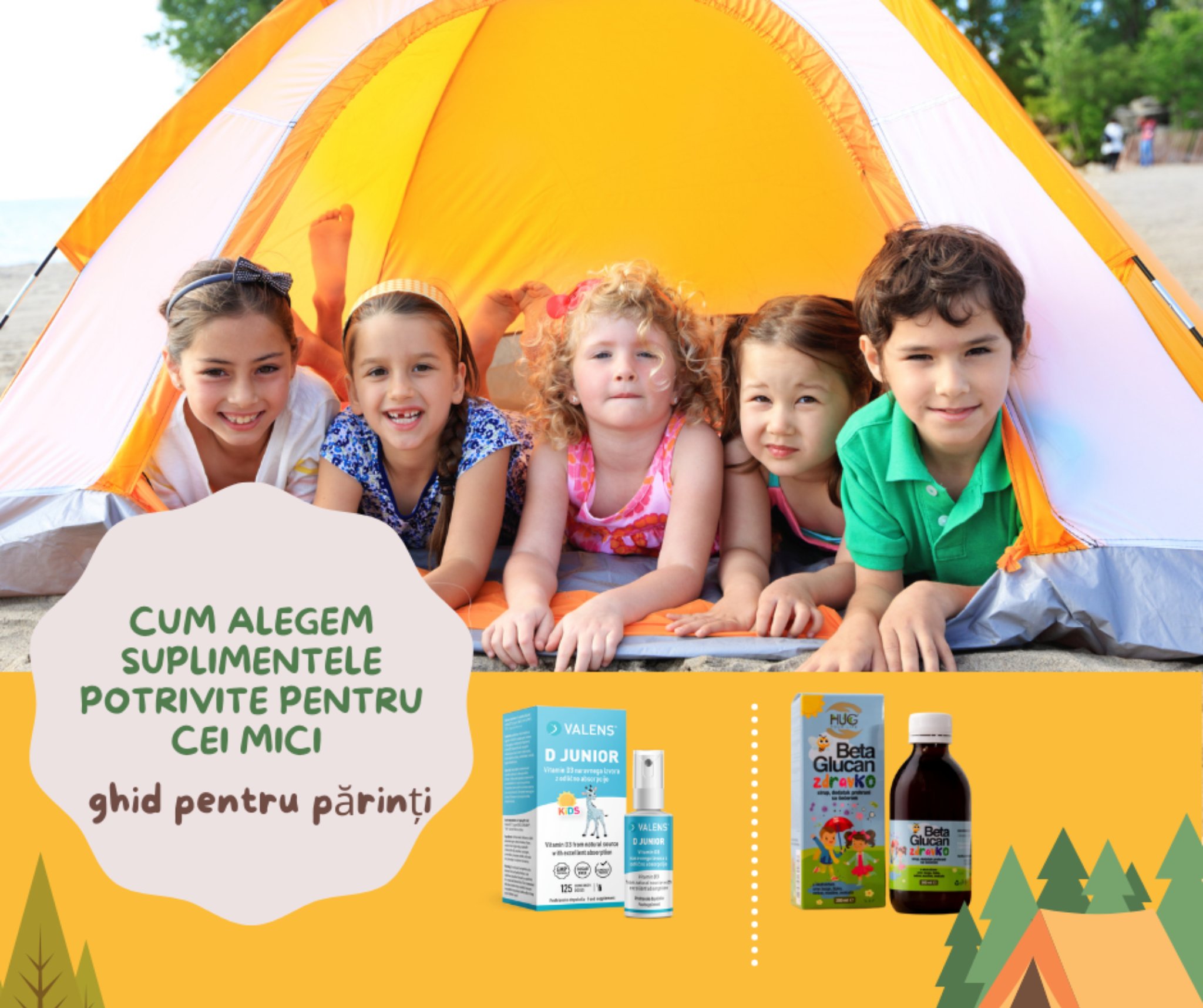 Cum alegem suplimentele potrivite pentru cei mici – ghid pentru părinți