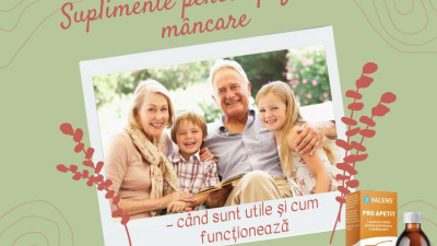 Suplimente pentru pofta de mâncare – când sunt utile și cum funcționează