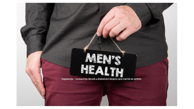 Impotența – consecința tăcută a diabetului despre care merită să vorbim
