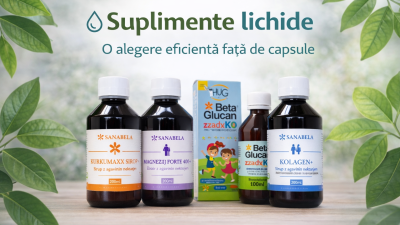 Suplimente lichide - de ce sunt o alegere mai eficientă decât capsulele?