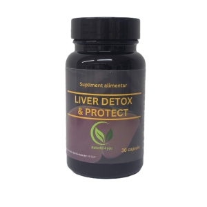 1+1 Liver Detox & Protect - pentru ficat sănătos, 30 capsule - Bunăstare din Natură - Img 2