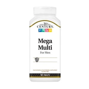 Mega Multi For Men, multivitamine pentru bărbați, 90 comprimate, 21st Century
