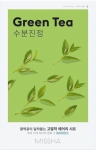 MISSHA - Airy Fit Sheet Mask - Green Tea, 19 g